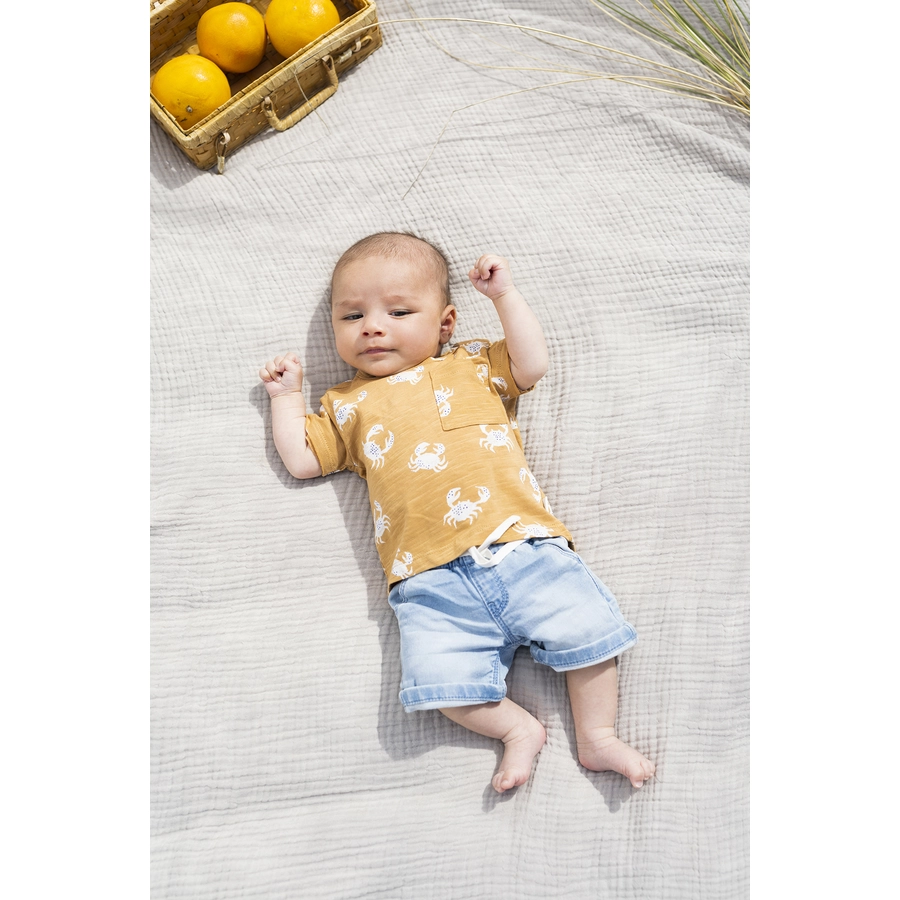 Noppies Jeans Shorts Minetto Light Blue Denim