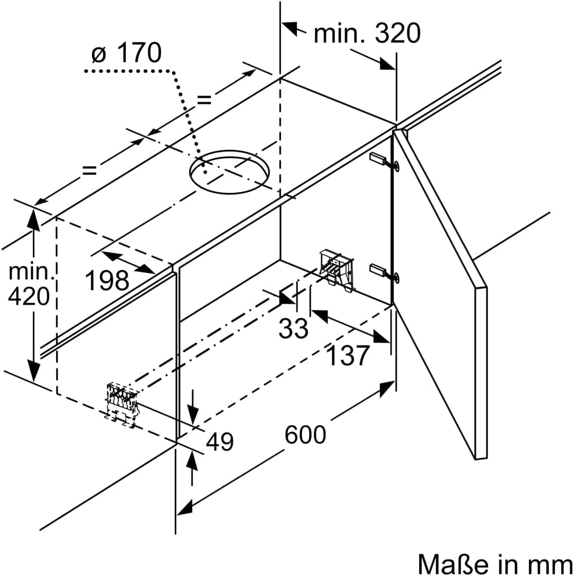Siemens LI99SA684 iQ700 Flachschirmhaube / Luftgütesensor / LED-Beleuchtung / iQ Drive Motor, Edelstahl