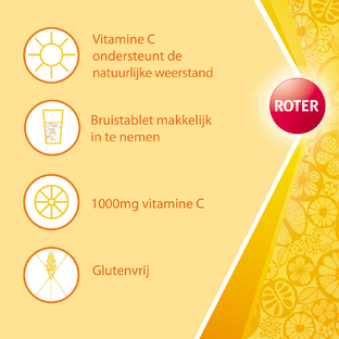 Roter Vitamine C & D Immuun Bruistabletten 40TB