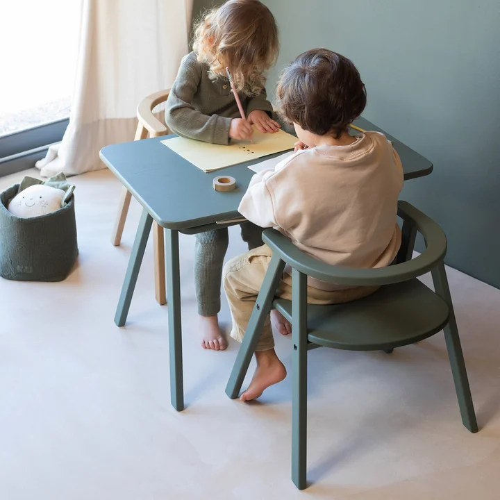 Nobodinoz - Growing Green Kinderstuhl, Eiche natur