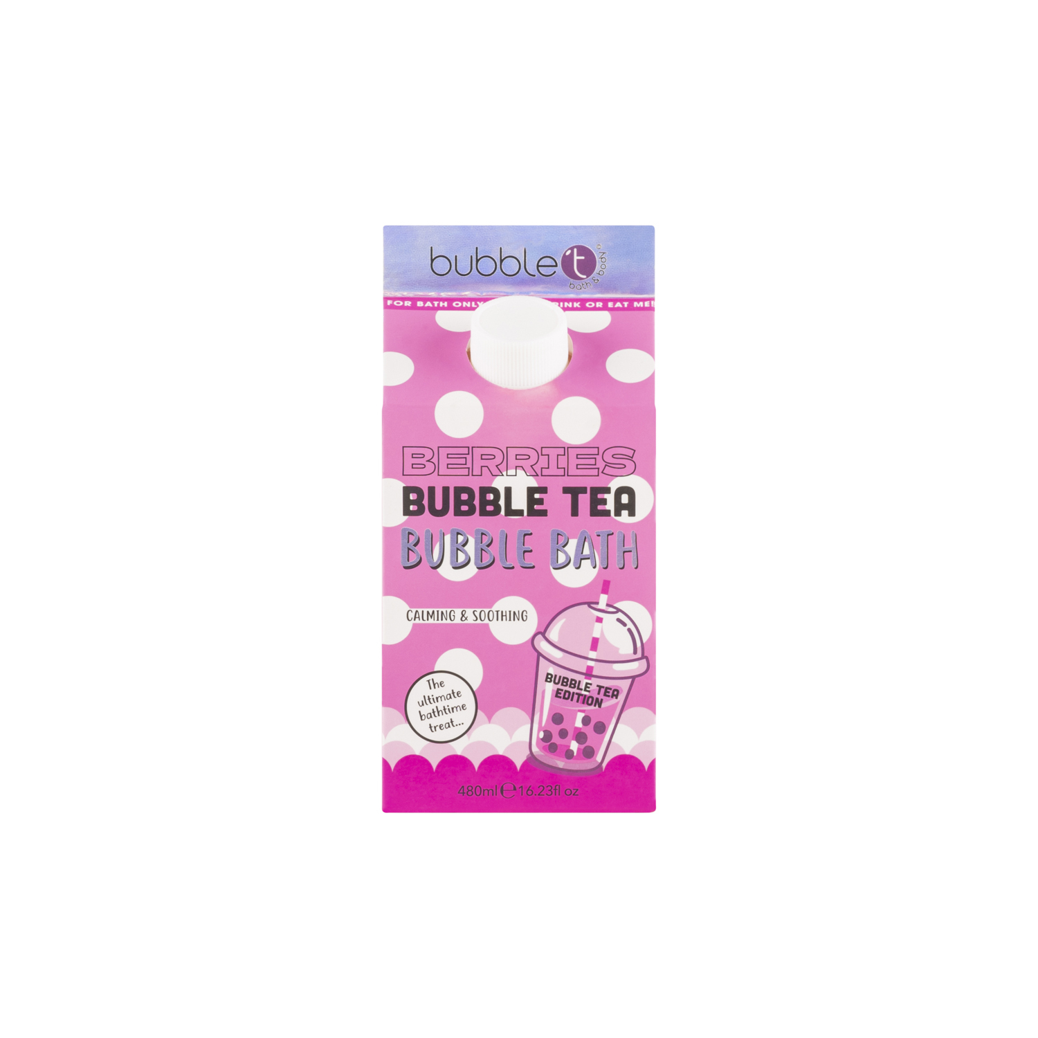 BubbleT Berries Bubble Tea Bubble Bath