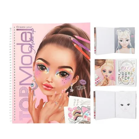 Depesche Create your TOPModel Make-Up Malbuch