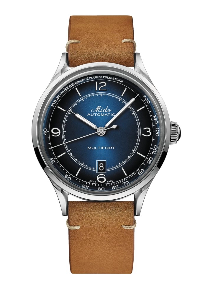 Mido Multifort Patrimony Herrenuhr Blau M040.407.16.040.00