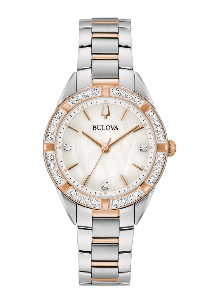 Bulova Damenuhr Diamonds 98R281
