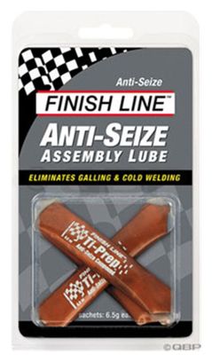FINISH LINE Graisse au cuivre ANTI SEIZE / 3 Sachets de 6.5 gr