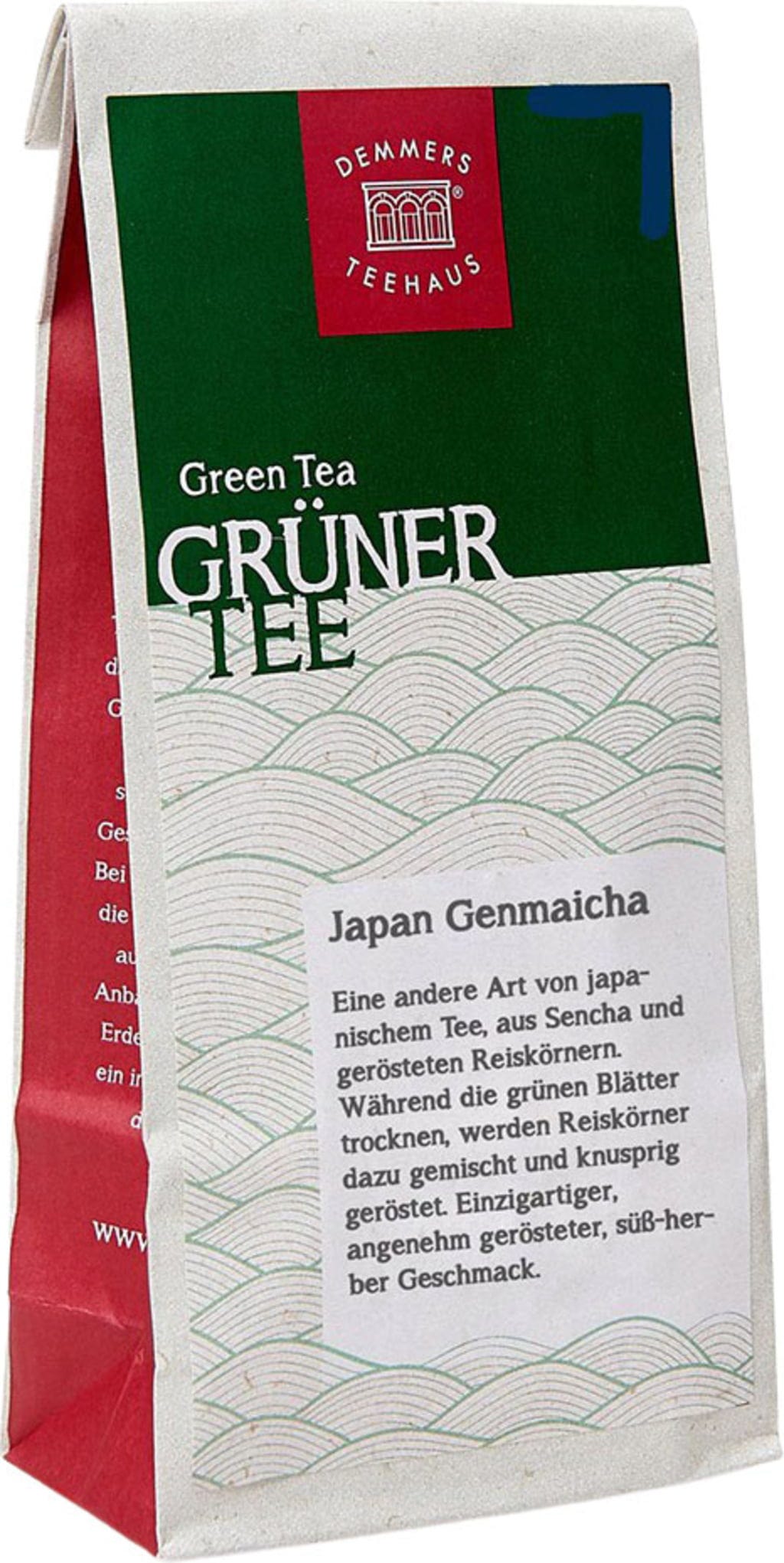 DEMMERS TEEHAUS  Grüntee Japan Genmaicha, 100 g