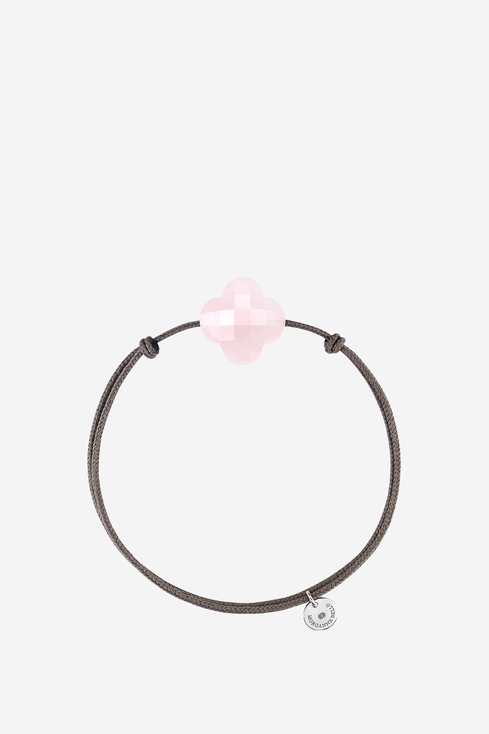 Clover cord bracelet