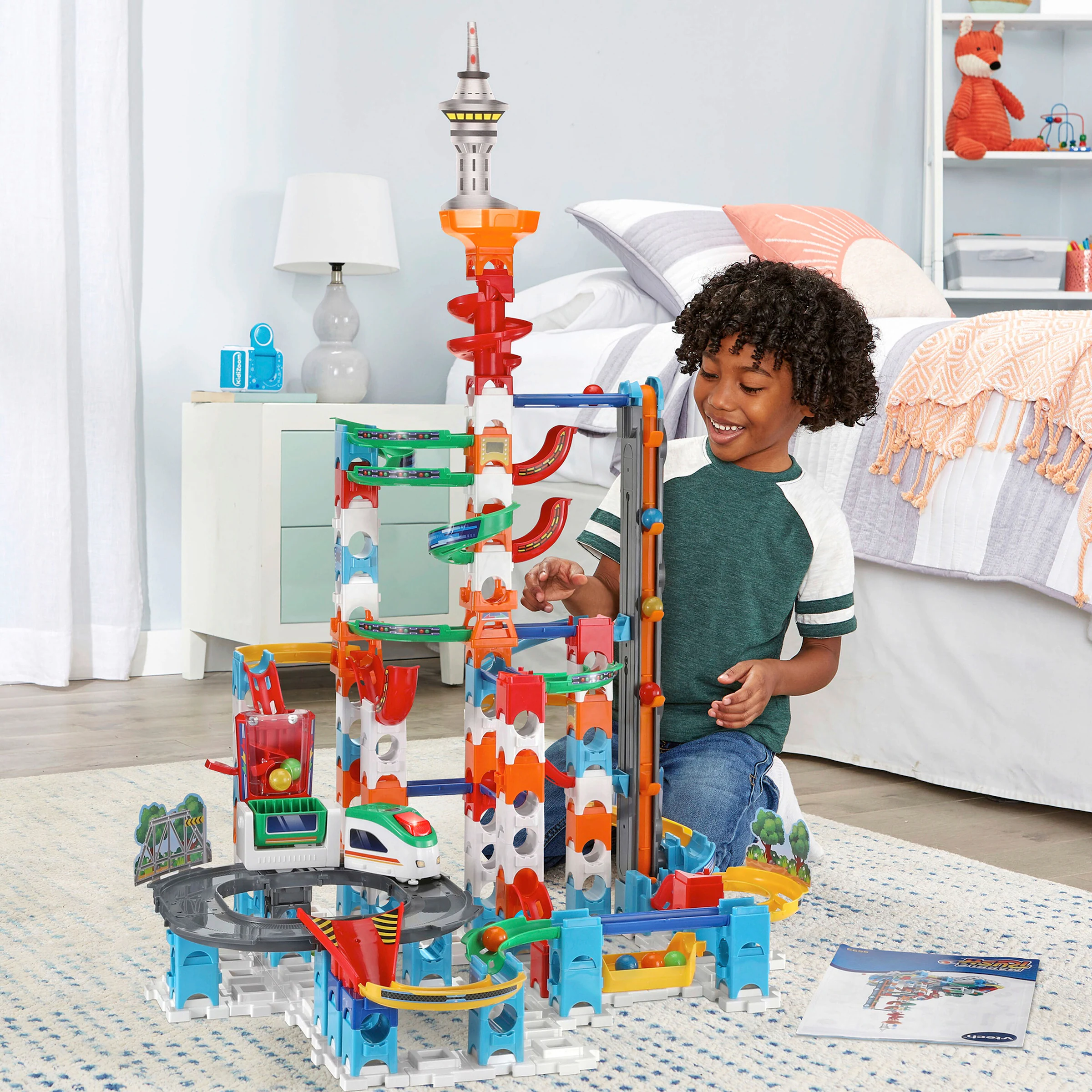 Vtech - Marble Rush Kugelbahn Set Super Sky Tower Set XL300 E