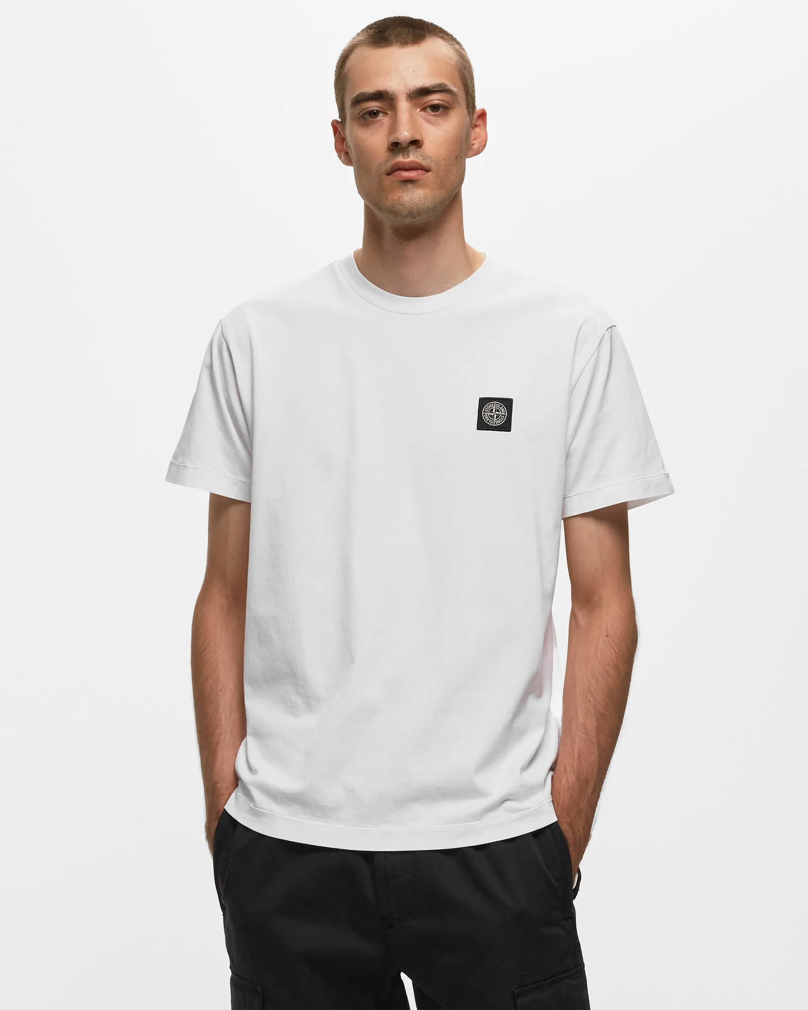 Stone Island TEE GASED 60/2 COTTON JERSEY, GARMENT DYED