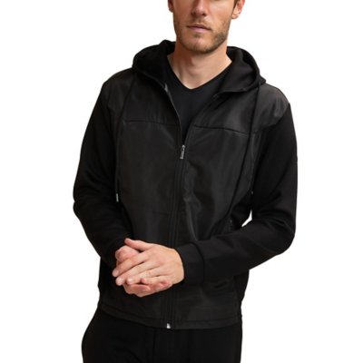 Sweatshirt zippé à capuche homme Signature NOIR BENSON & CHERRY