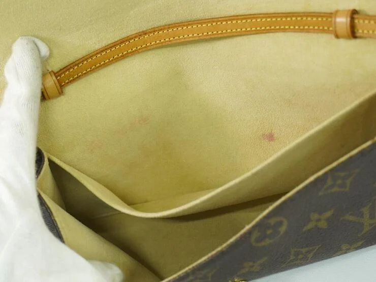 Louis Vuitton Vintage Louis Vuitton Twin Pochette Brown