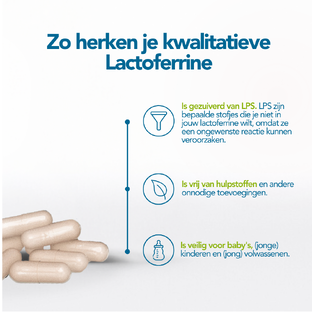 Bonusan Lactoferrine 150mg Capsules 60CP