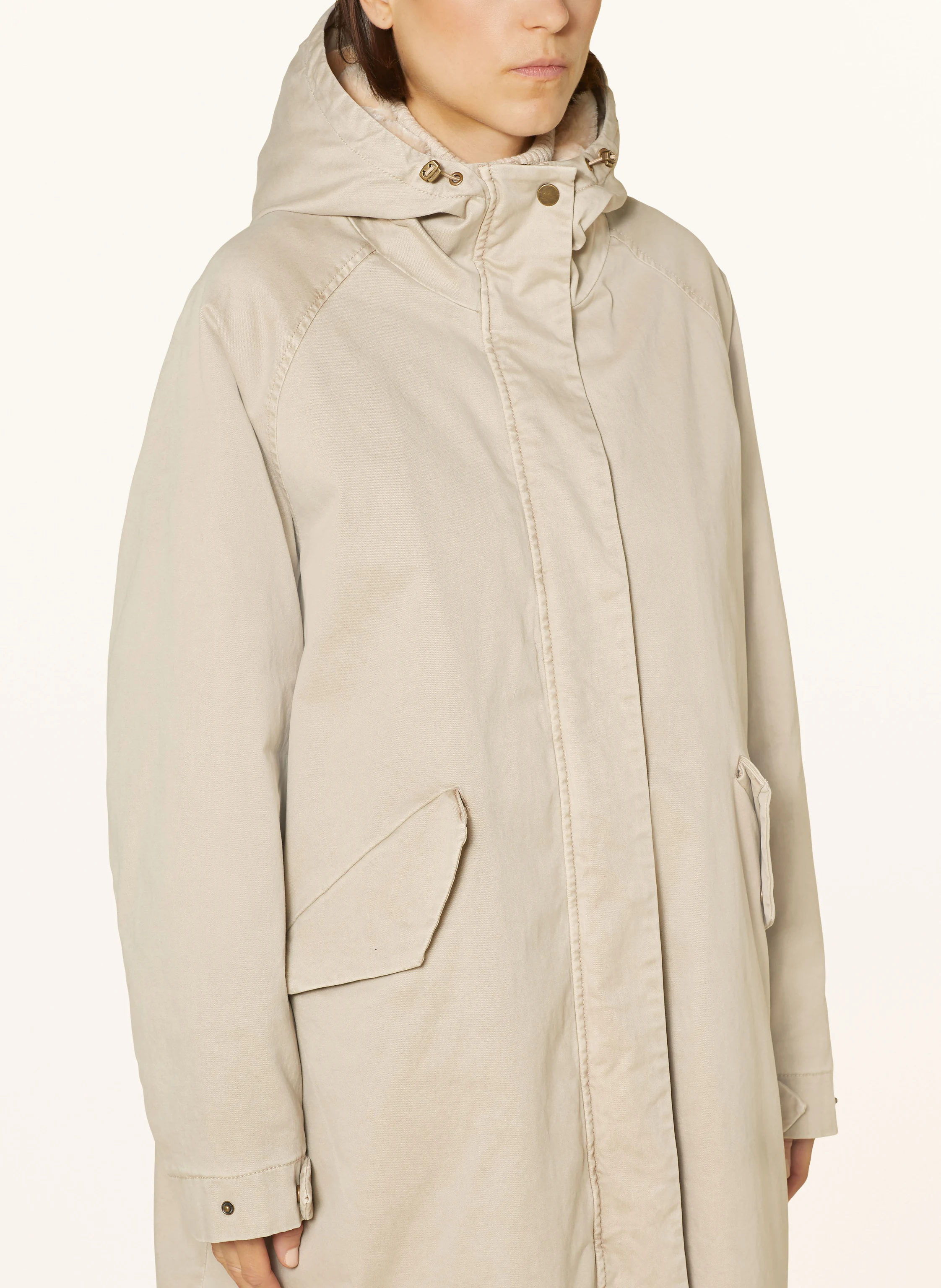 BLONDE No.8 Parka mit Kunstfell