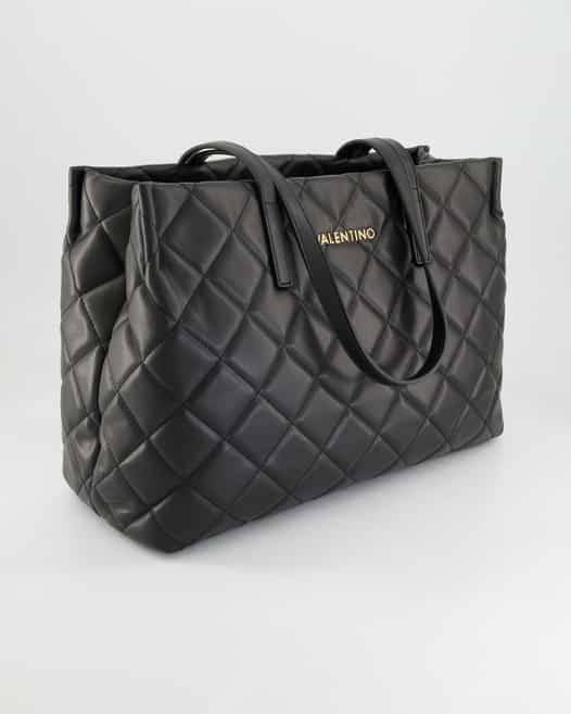 Valentino Shopping Ocarina Handtasche in Schwarz