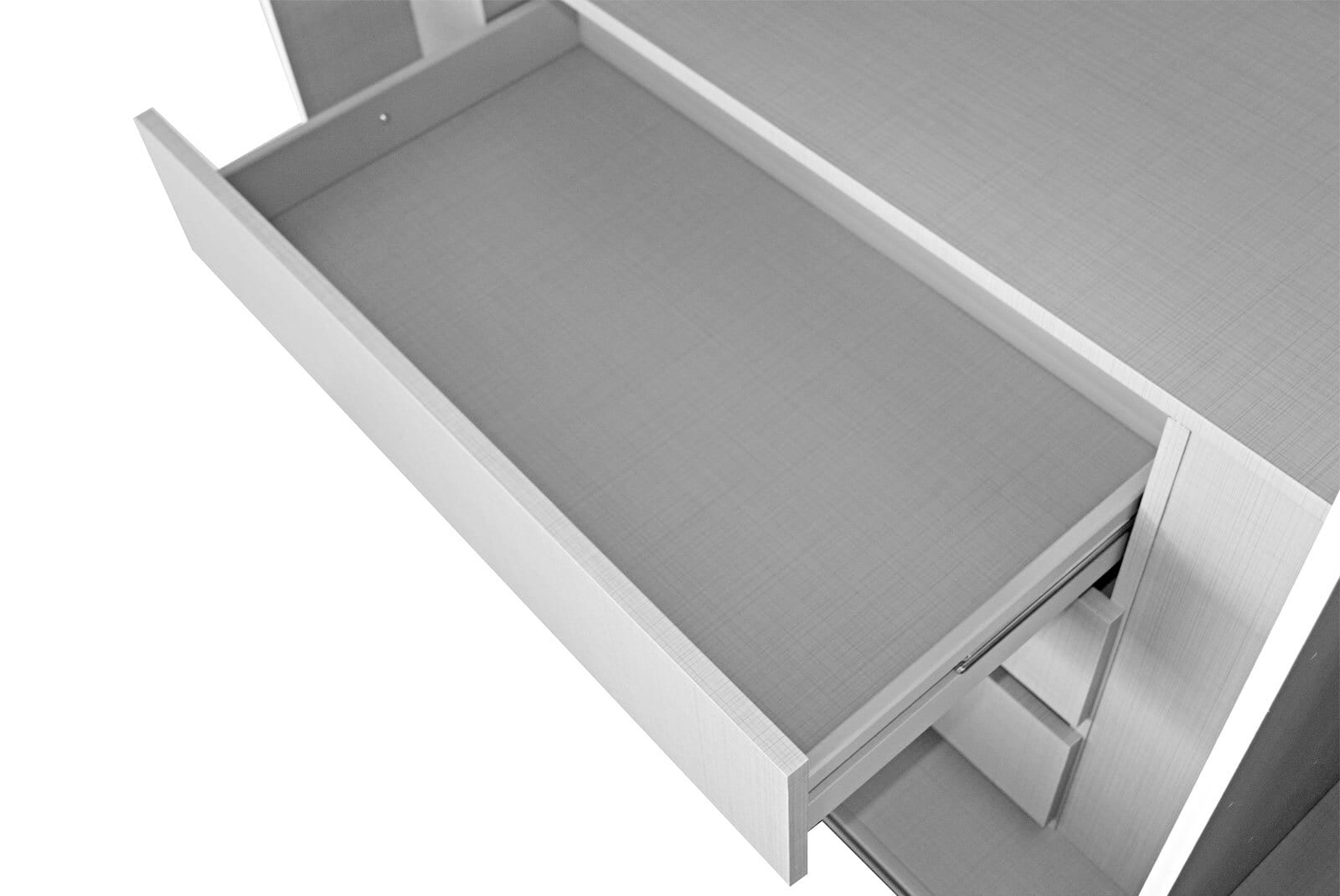 Schubkasteneinsatz linegrey für Fachbreite 100 cm