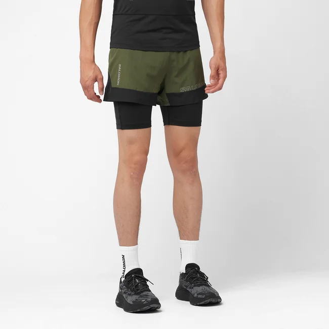 CROSS 2IN1  Shorts Herren