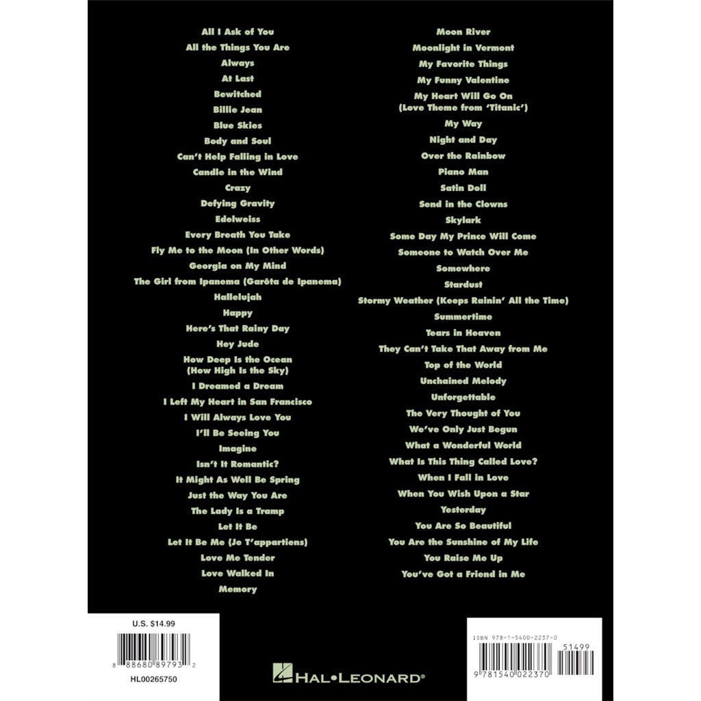 Hal Leonard The Best Songs Ever 6th Edition songboek voor gitaar