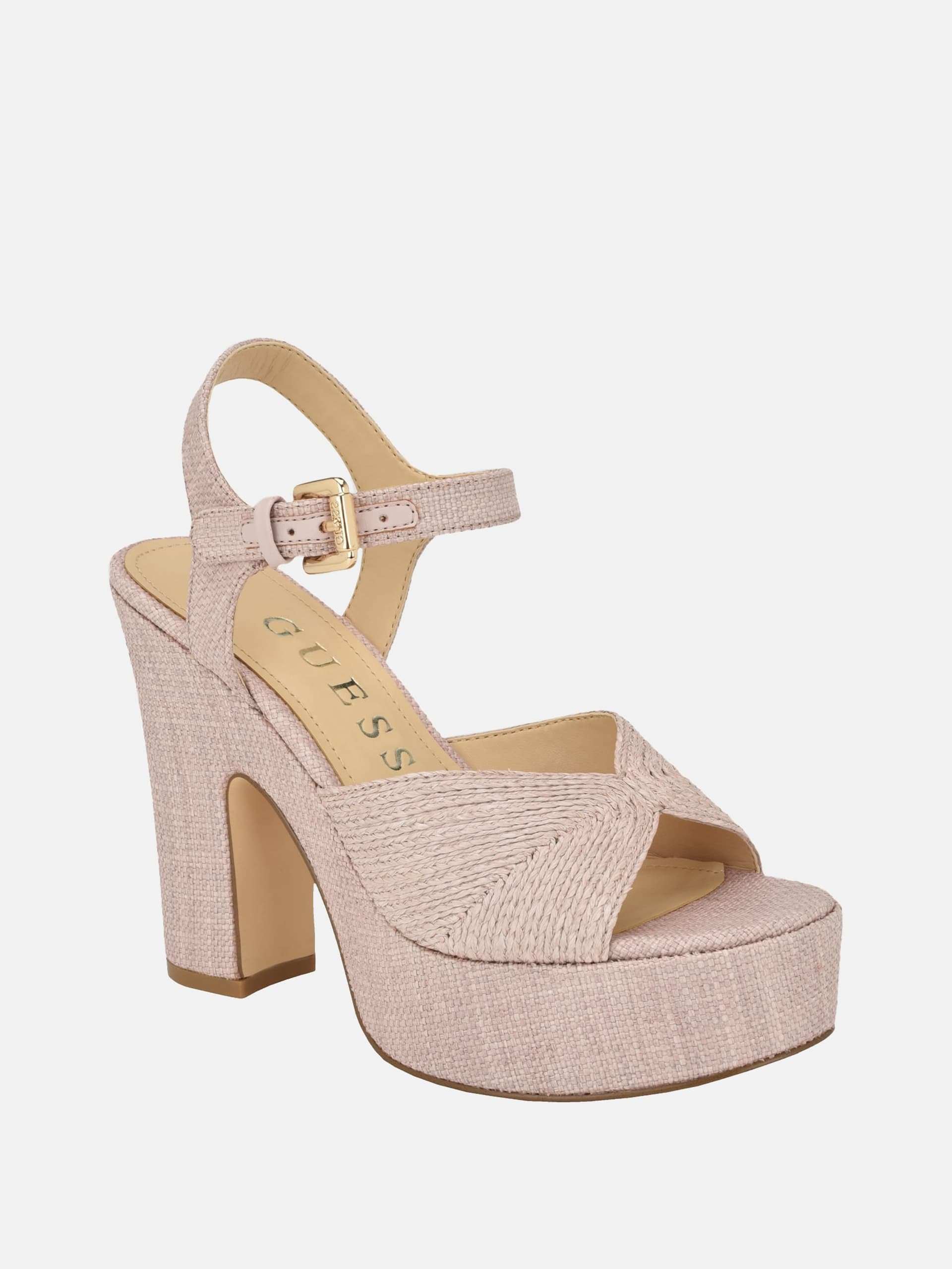Sapatos de salto bloco Saylin
