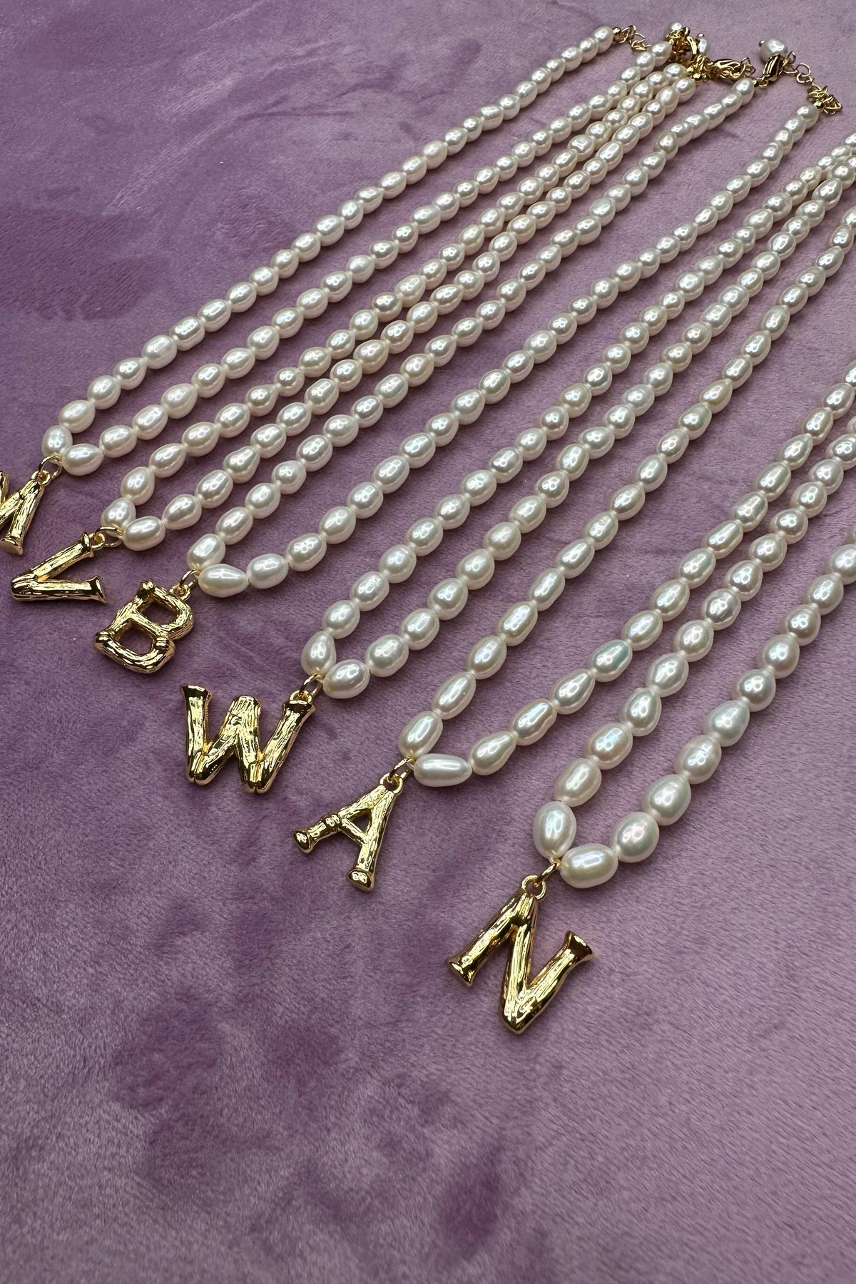 Mellow Moon Lilli Letter Necklace