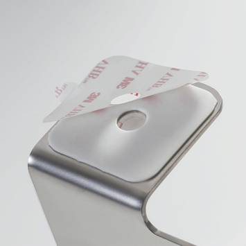 Tiger Toiletrolhouder Colar met Klep RVS