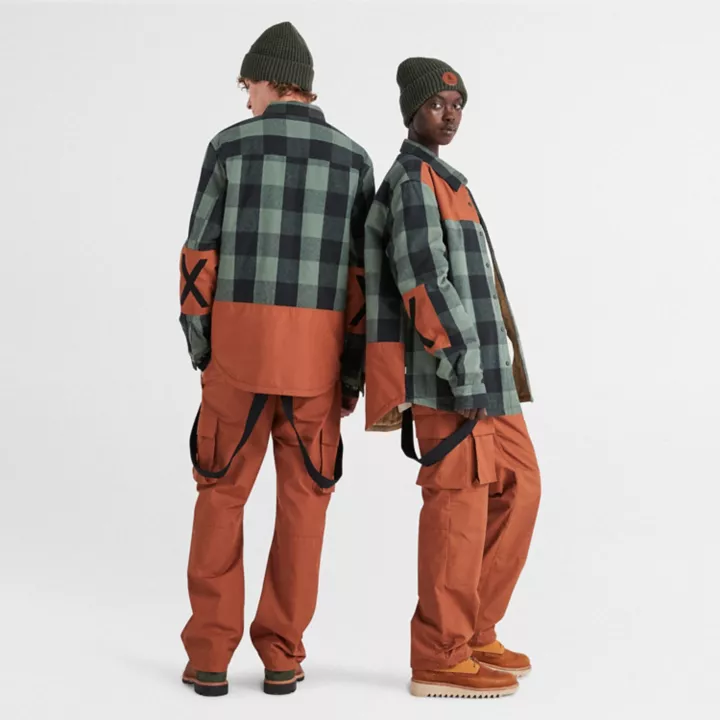 Surchemise Timberland x Nina Chanel Abney en vert