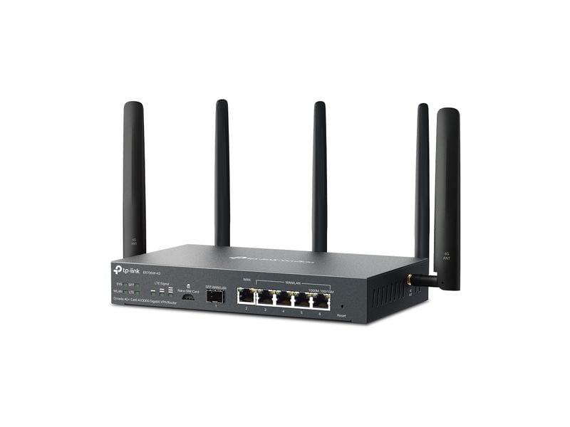 TP-Link LTE-Router ER706W-4G Omada 4G  Cat6 AX3000 Gigabit VPN Router