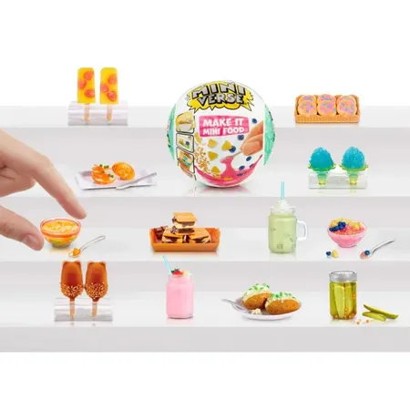 MGA Entertainment Miniverse- Make It Mini Foods: Cafe in PDQ Series 3A, sortiert