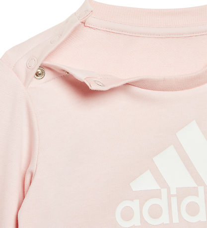 adidas Performance Sweats?t - I Bos Jog FT - Rosa/Hvid