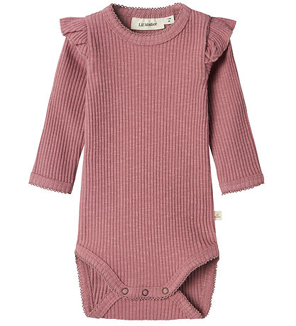 Lil' Atelier Body L/æ - Rib - NbfRaja - Nostalgie Rose