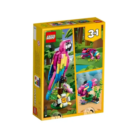 LEGO® Creator 31144 Exotischer pinkfarbener Papagei