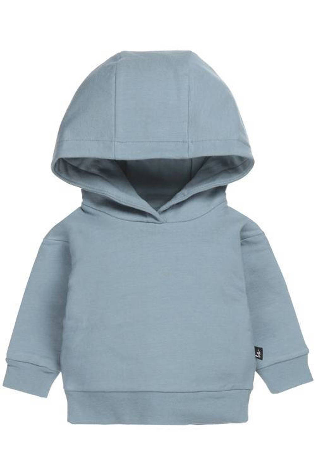 Babystyling baby hoodie blauw