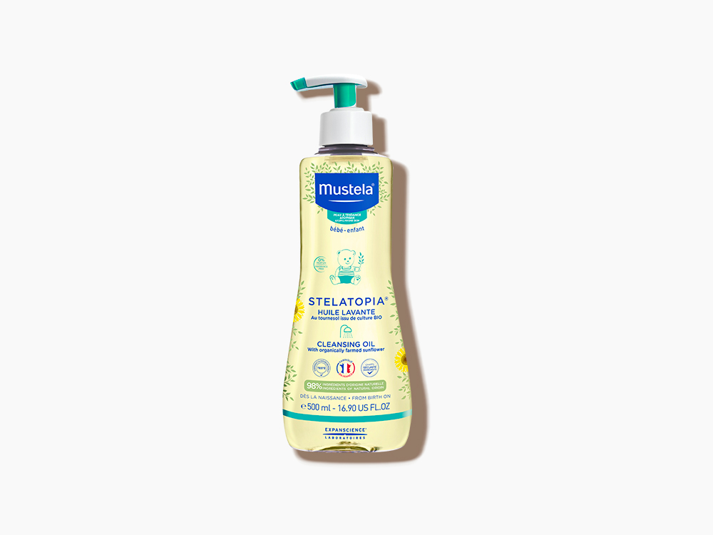 Mustela STELATOPIA Waschöl Öl atopische Haut Disp 500 ml