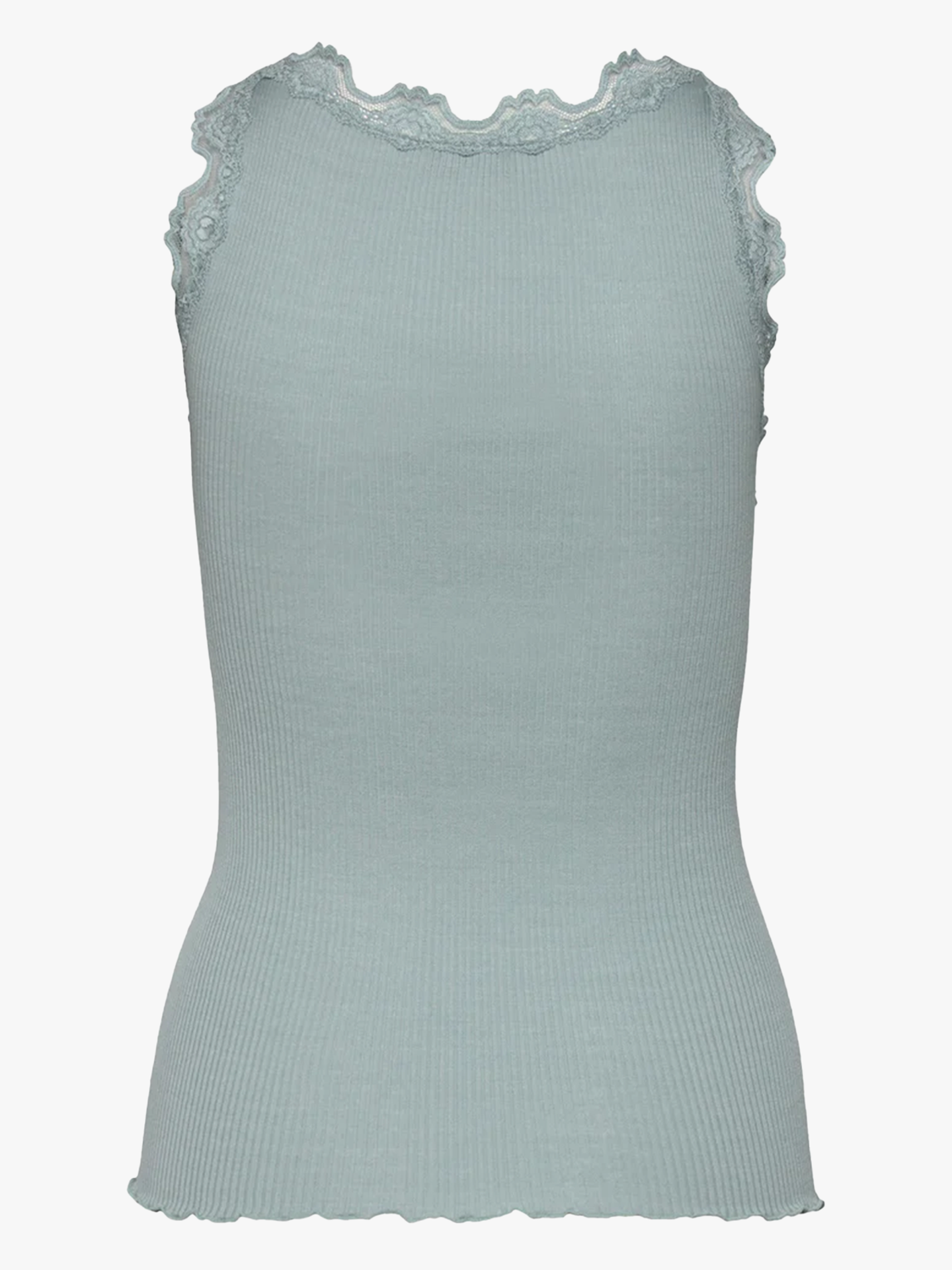 Babette Silk Top With Lace