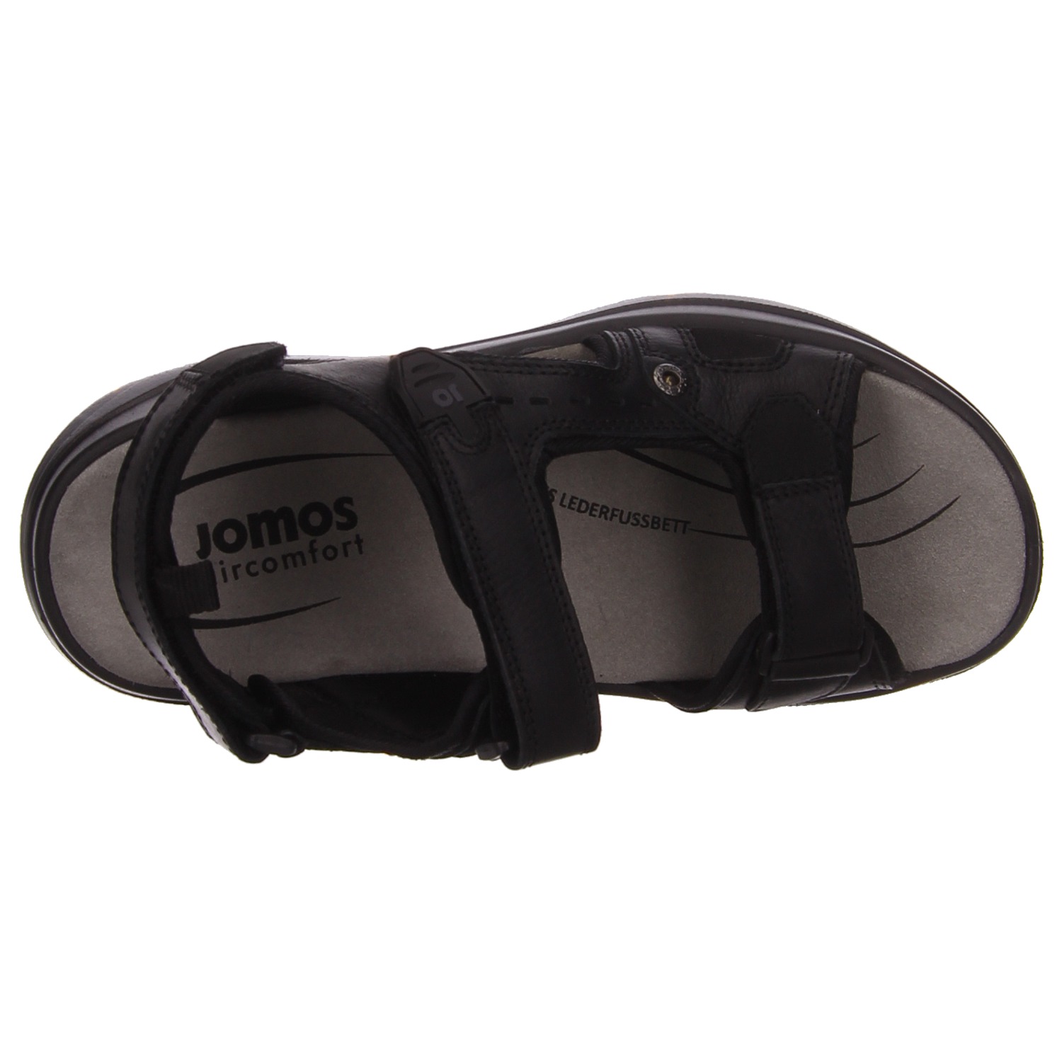 Jomos Sandale schwarz schwarz