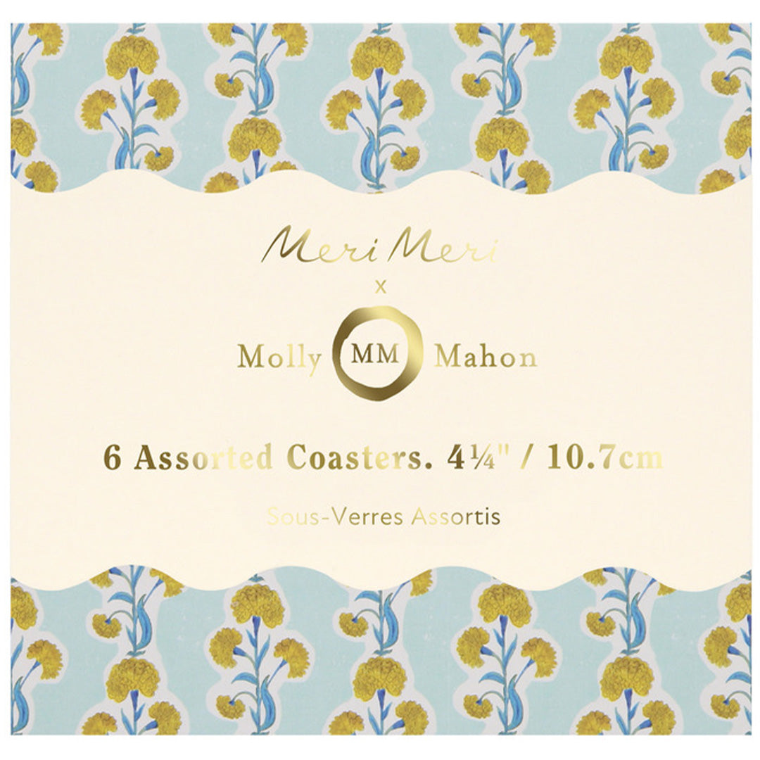 Meri meri onderzetters molly mahon - 6st