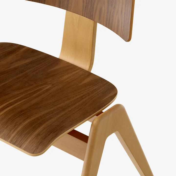&Tradition - Daystak RD1 Side Chair, Buche
