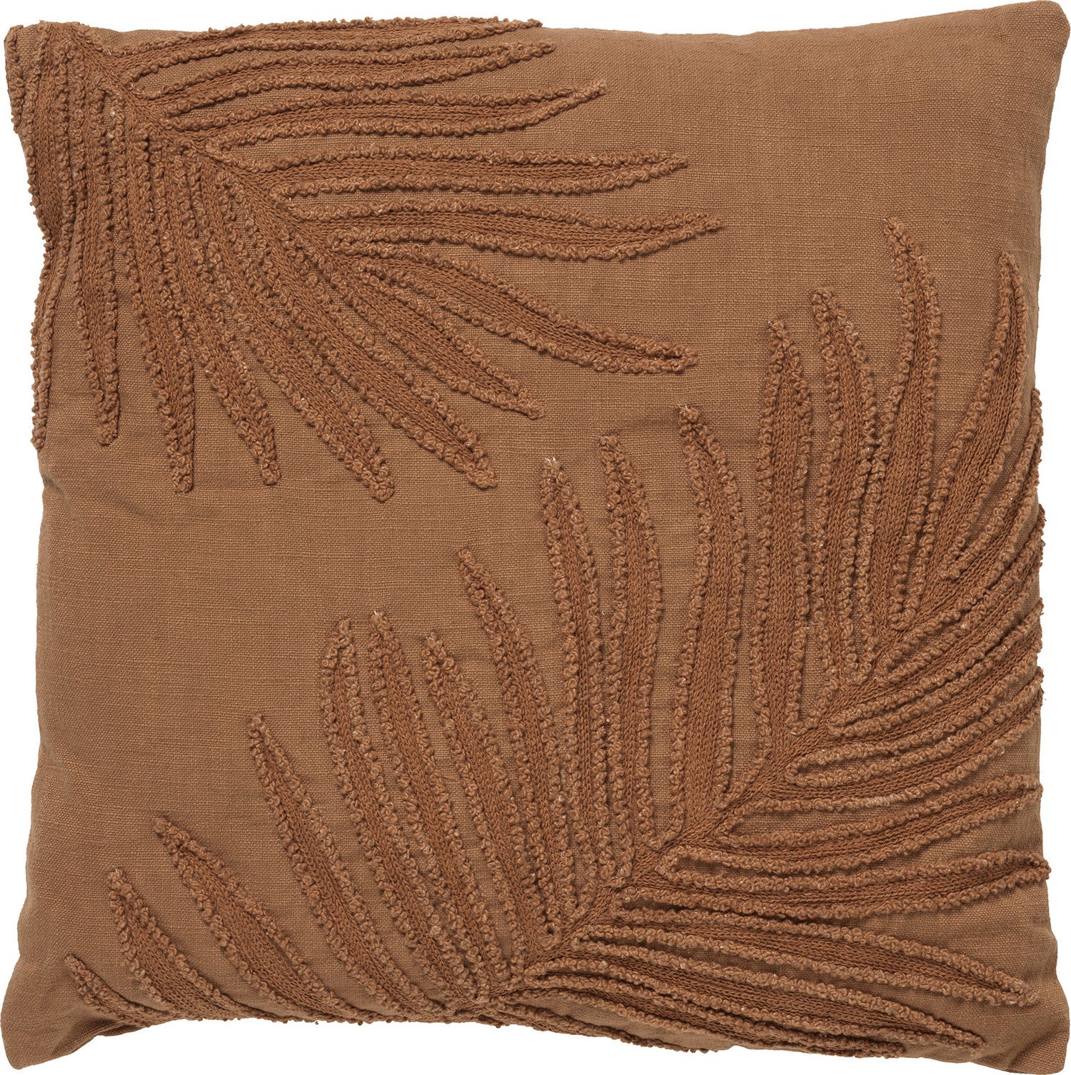 Dutch Decor sierkussen Lex bruin 45 x 45 x 22 cm