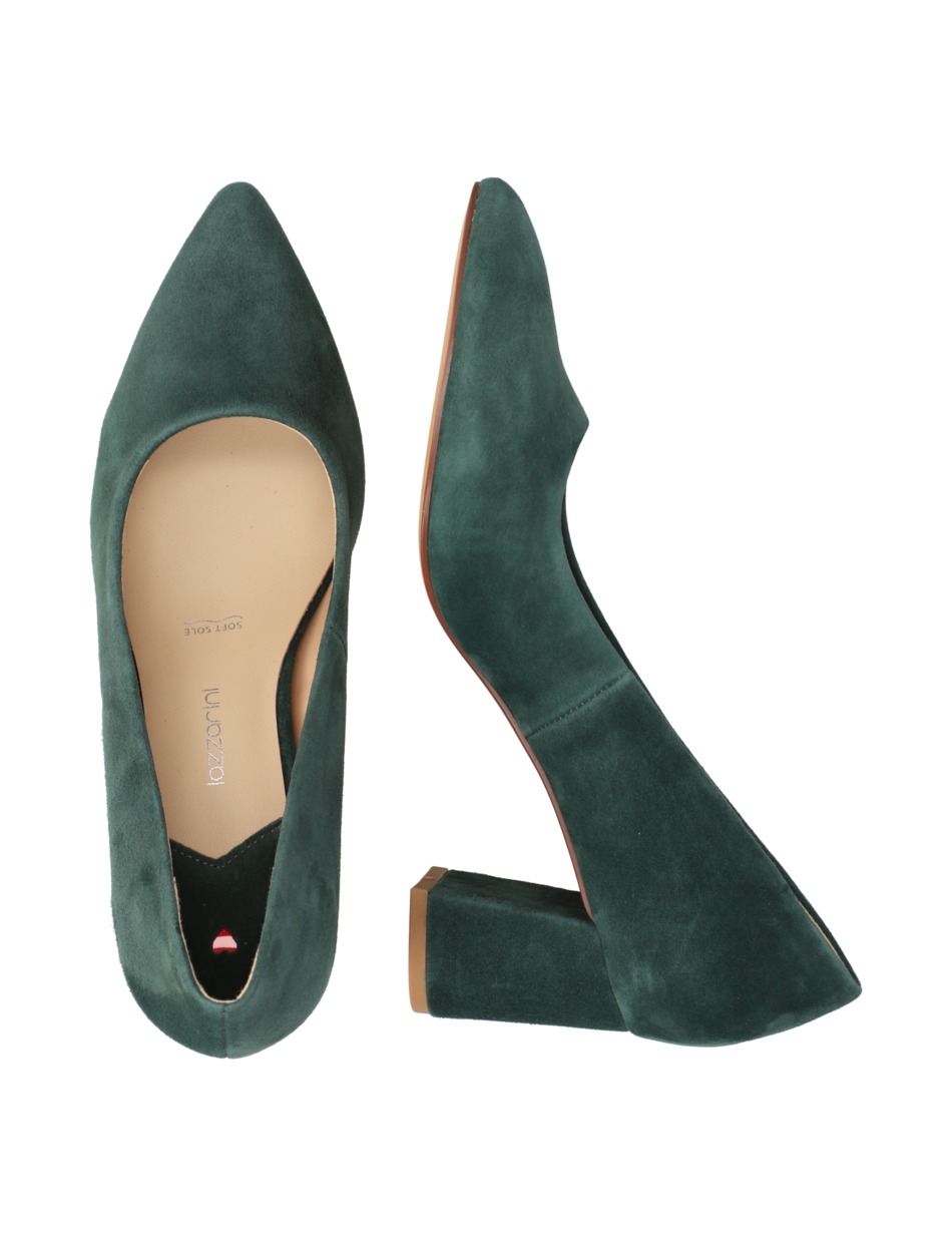 Veloursleder Pumps