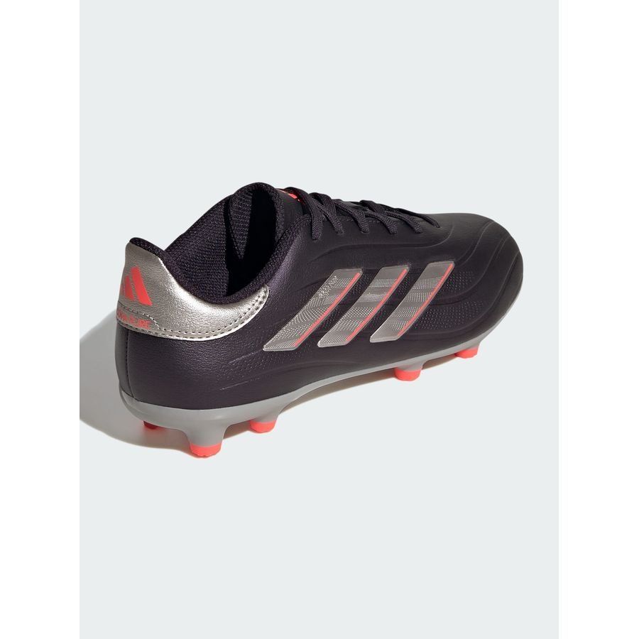 adidas Copa Pure 2 League FG Vivid Horizon - Aurora Black/Argenté/Turbo Enfant