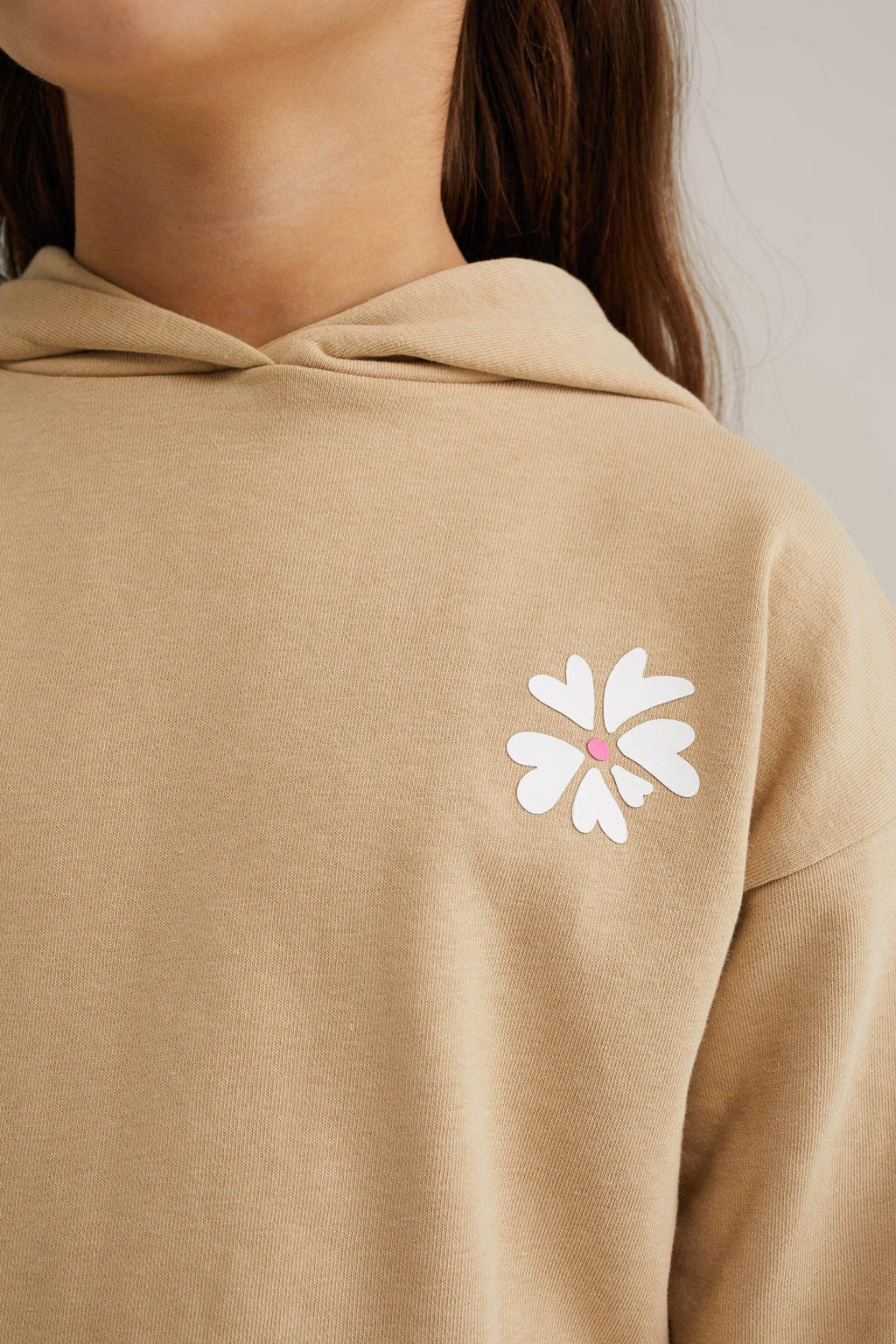 WE Fashion hoodie beige