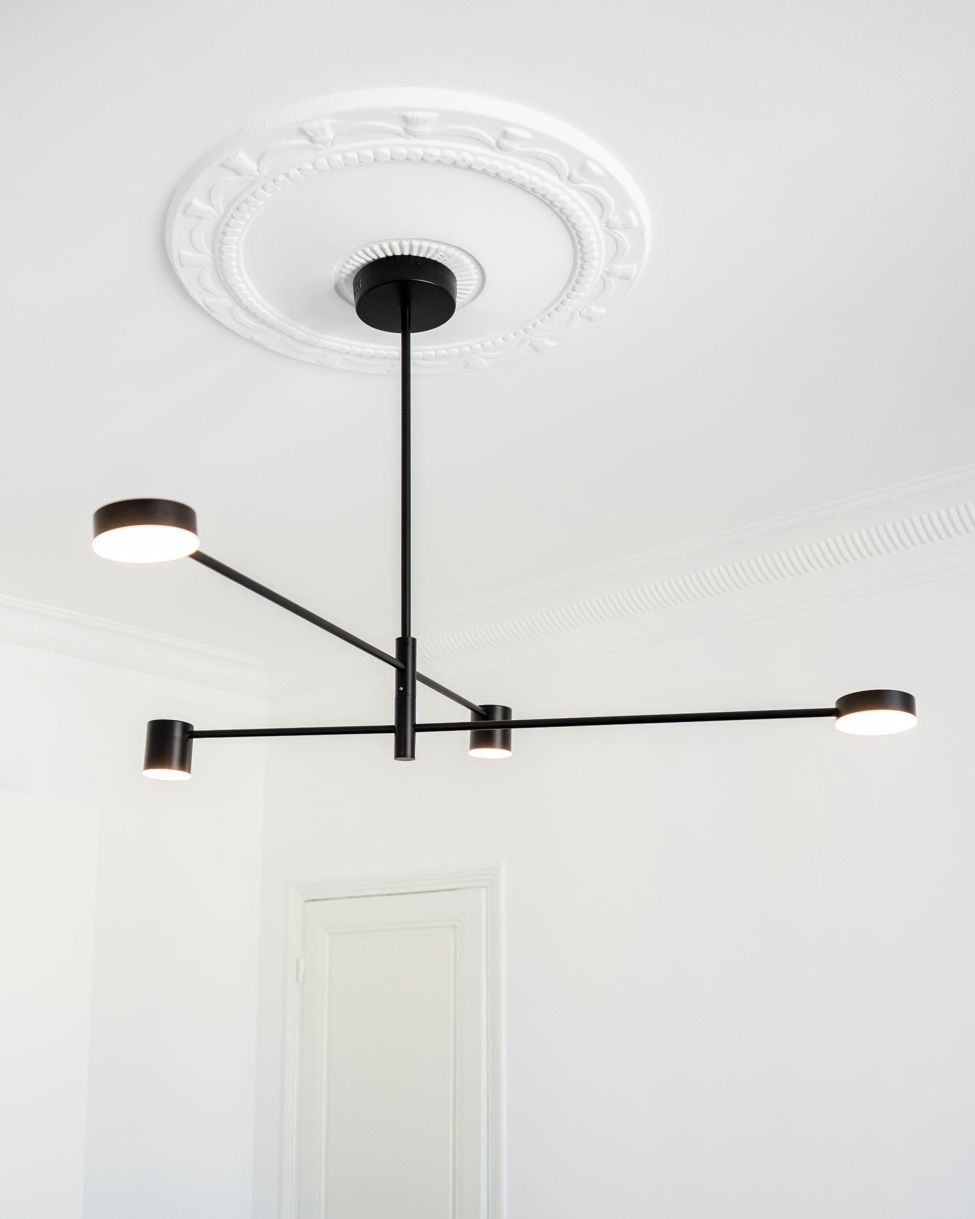 Hanglamp BANDON Metaal Zwart