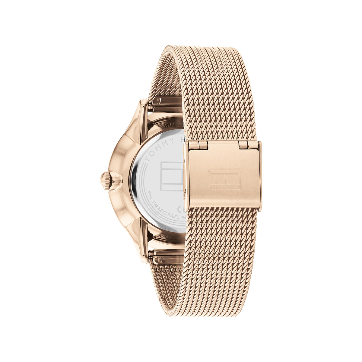 Montre Tommy Hilfiger femme acier dore rose