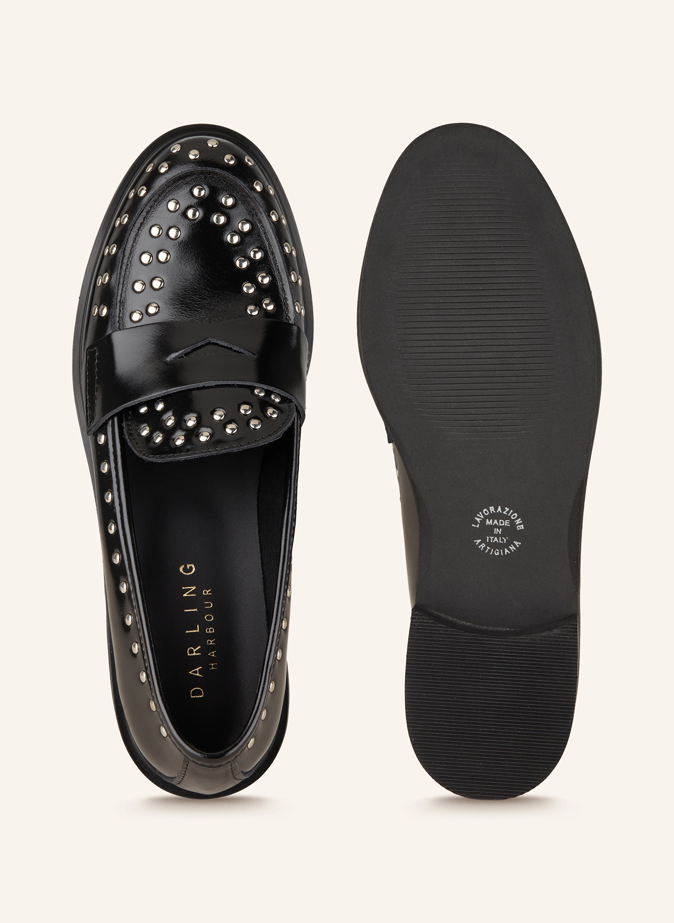 darling harbour Loafer mit Nieten
