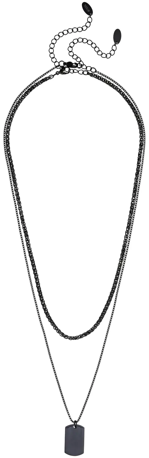 Herren Ketten-Set - Black Tag