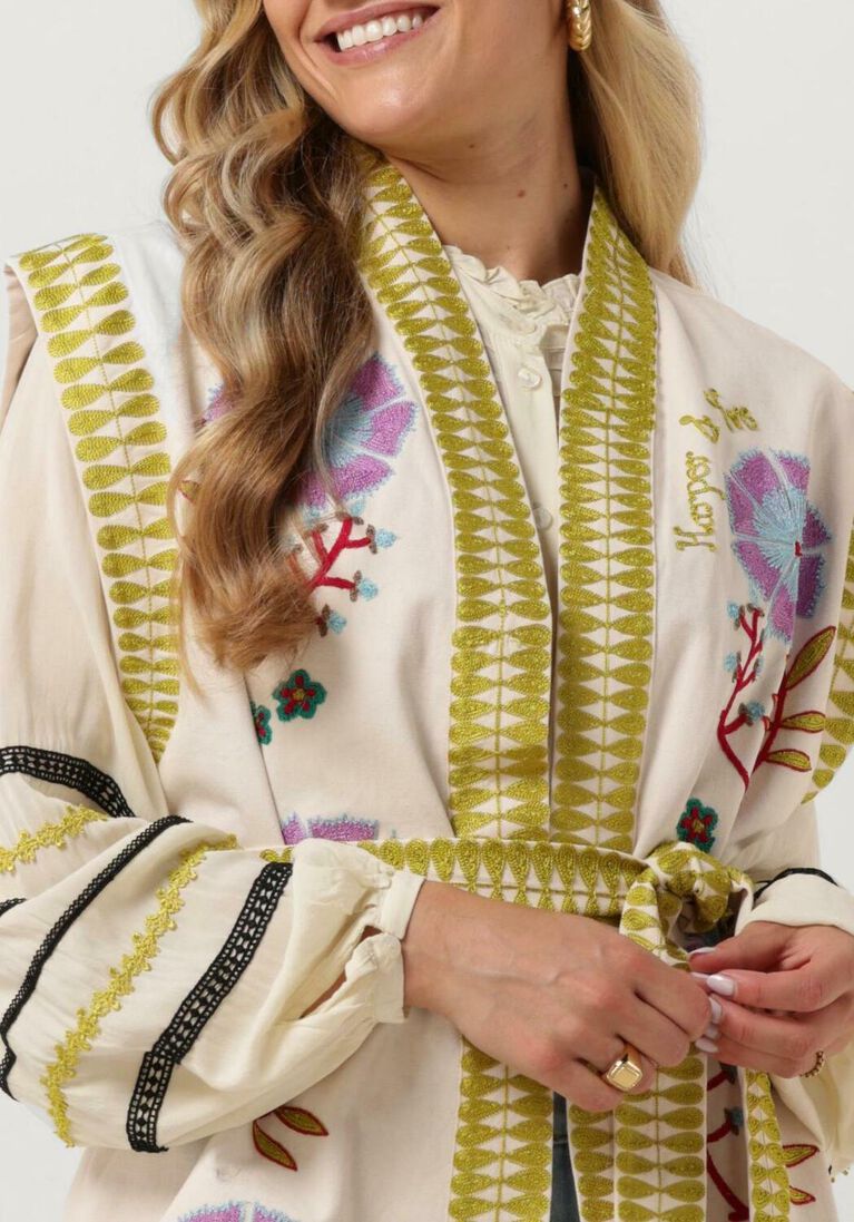 HARPER & YVE ecru harper & yve gilet june-gi