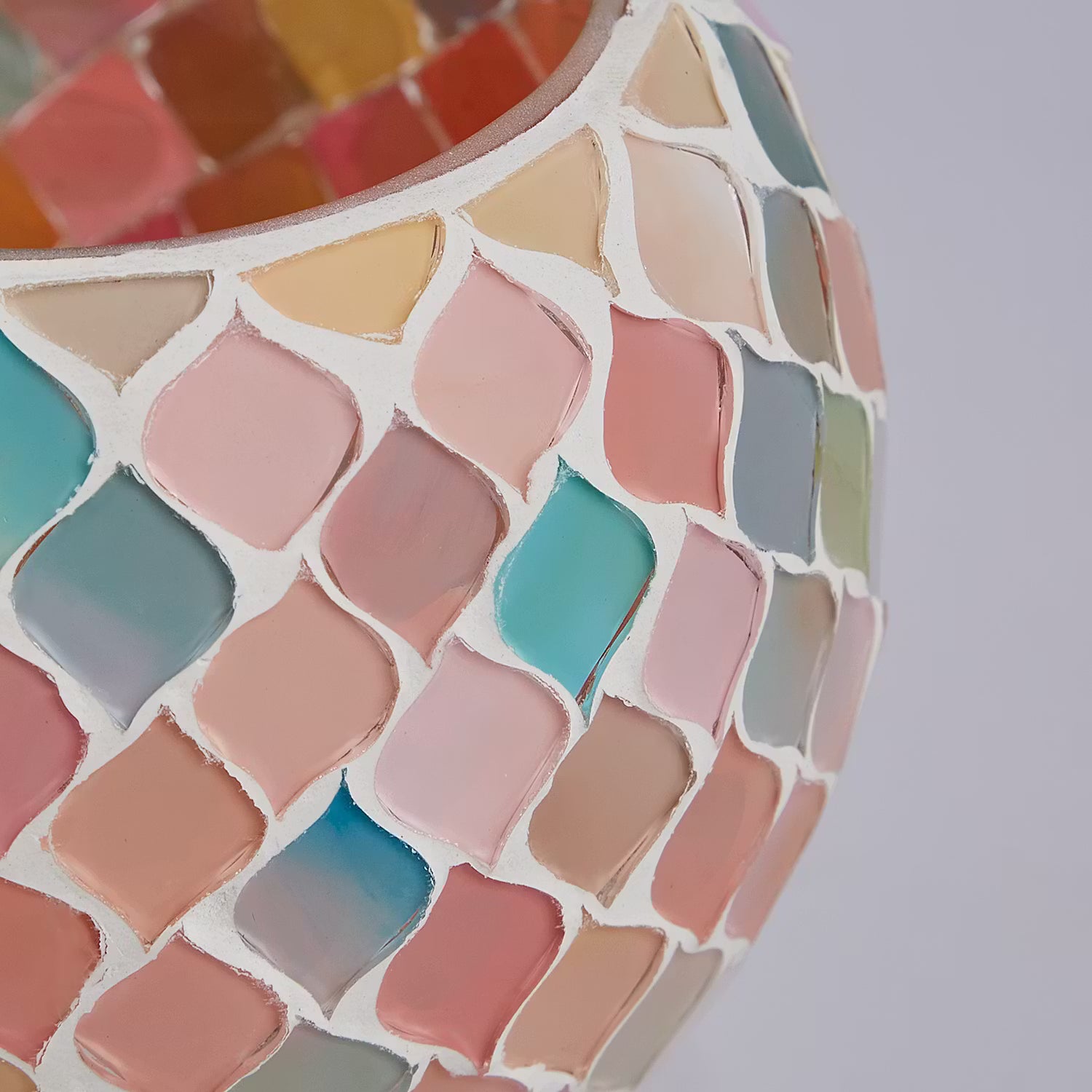 PASTEL LIGHTS Windlicht 4er-Set