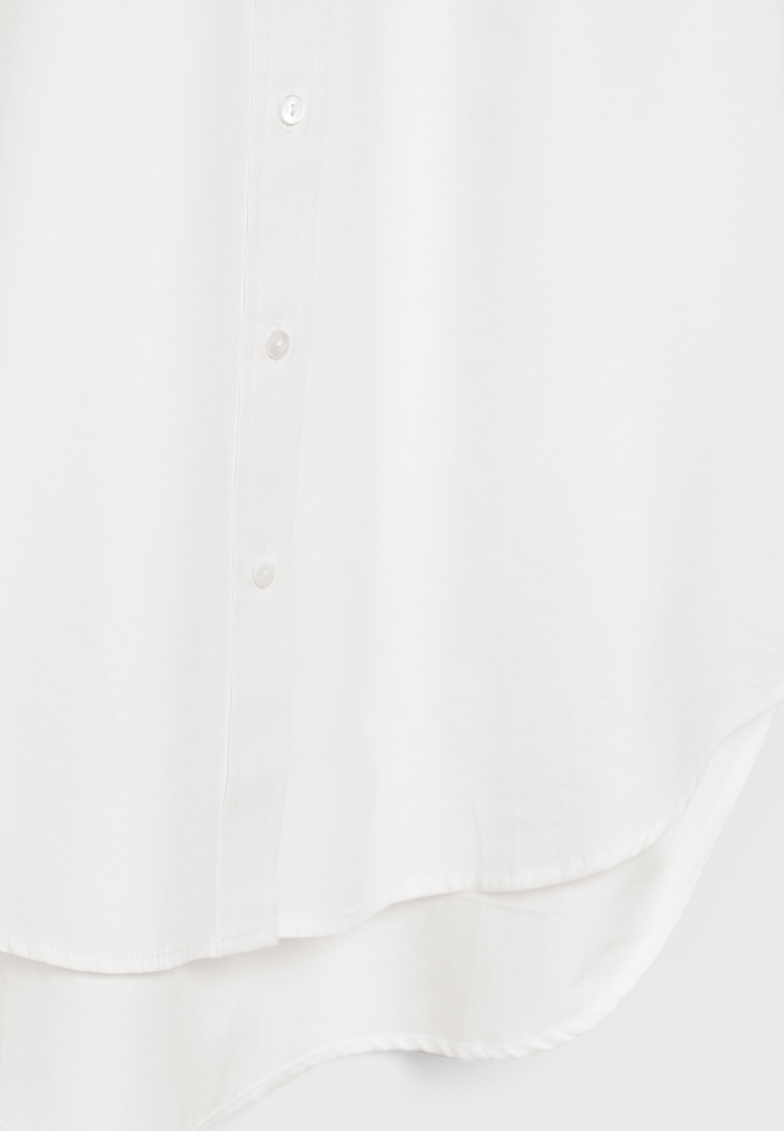 Camisa longa de popeline