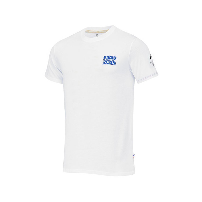 Tee-shirt officiel JO 2024 Paris Made in France