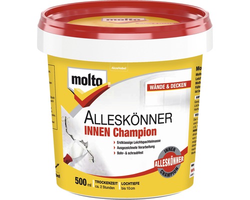 Molto Allesplamuur Champion Interieur 500 ml