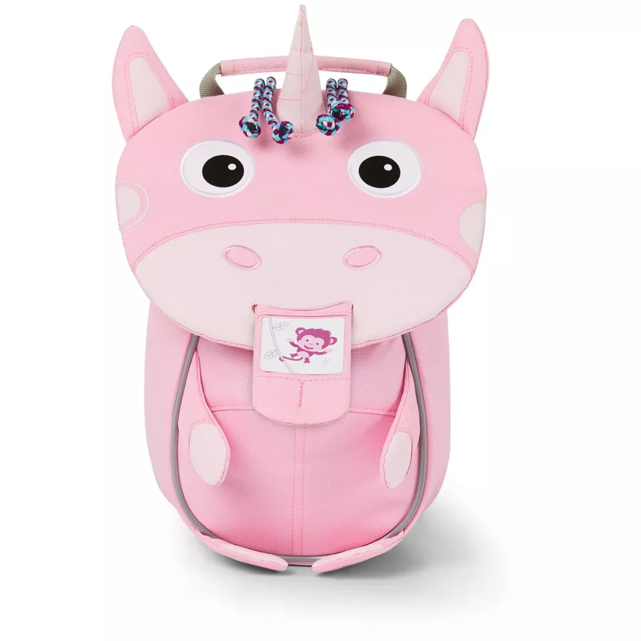 Affenzahn Kleine Freunde - Kinderrucksack: Einhorn, rosa